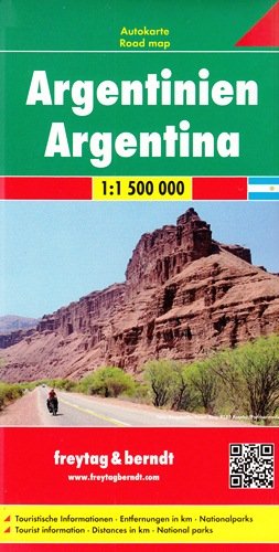 Argentyna. Mapa 1:1 500 000 Opracowanie zbiorowe