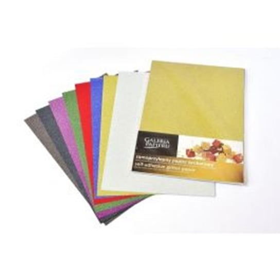 ARGOSA, Karton brokatowy Mix kolorów A4 op/5szt 210g/m2 Galeria Papieru