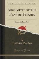 Argument of the Play of Fedora Sardou Victorien
