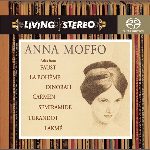 Arias from Faust; La Bohème; Dinorah; Carmen; Turandot; Semiramide; Lakmé Anna Moffo