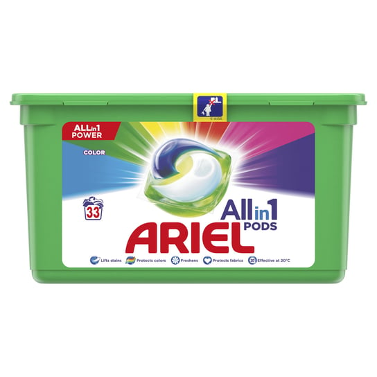 Ariel Color, Kapsułki do prania, 33 szt Ariel