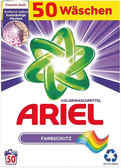 Ariel Colorwaschmittel Proszek do Prania 50pr 3,25kg DE Ariel