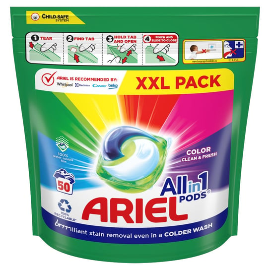 Ariel Kapsułki All-in-1 PODS, kapsułki do prania 50 prań Ariel