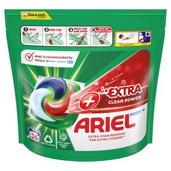 Ariel Kapsułki do prania Extra Clean Power 36 szt. 979,2 g (36x27,2 g) Inny producent