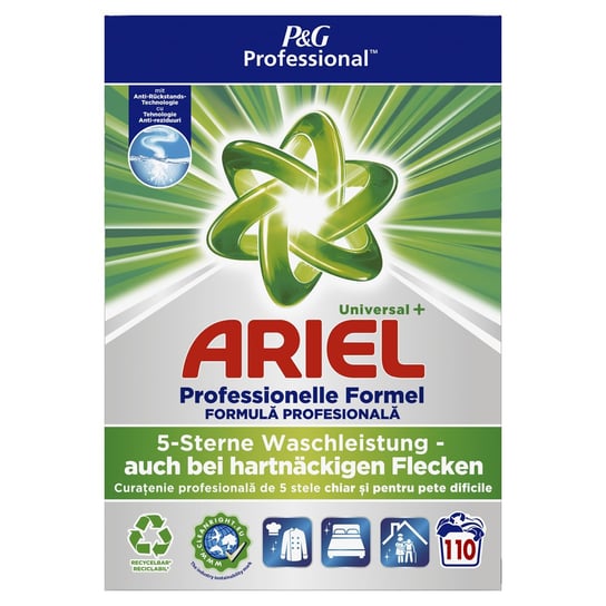 Ariel Professional Universal Proszek Do Prania 7,15kg 110 Prań Procter