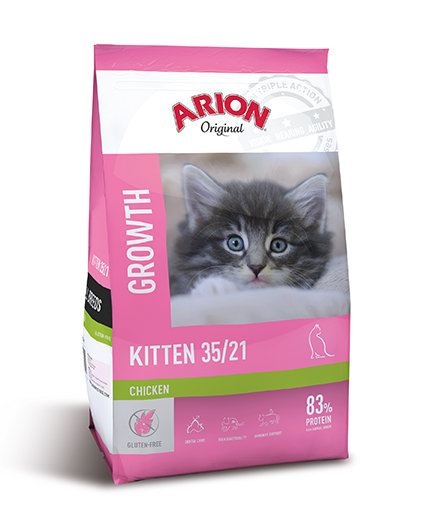 Arion, karma dla kotów, Original Kitten Chicken, 2kg Arion