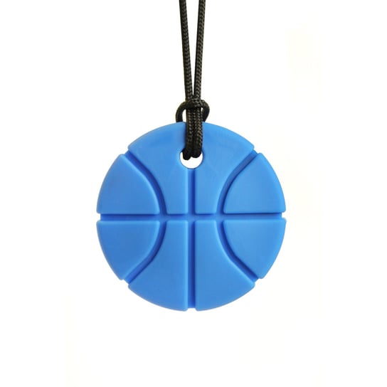Ark Basketball Gryzak Logopedyczny Naszyjnik W Kształcie Piłki Bejsbolowej Niebieski - Twardy Ark Therapeutic