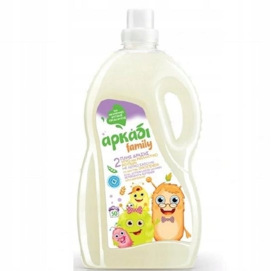 ARKADI naturalny płyn do prania i płukania dla dzieci z oliwek hipoalergiczny 3L Arkadi Baby