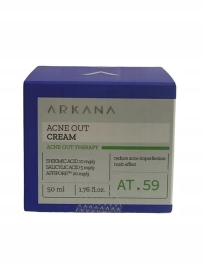 Arkana, Acne Out Theraphy, Krem dla skóry tłustej, trądzikowej i mieszanej, 50 ml Arkana