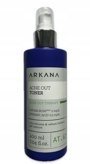 Arkana, Acne Out Toner, Tonik regulujący mikrobiom skóry, 200 ml Arkana