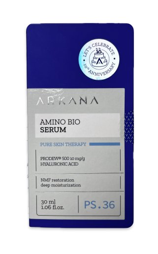 Arkana Amino Bio Serum, Aktywne Serum Z Koktajlem 12 Aminokwasów, 30ml Arkana