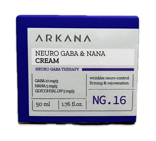 Arkana, Neuro Gaba Theraphy, Neurokrem z kwasem gaba i nana, 50 ml Arkana