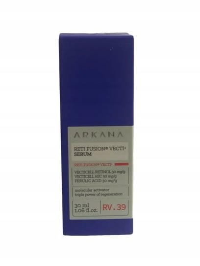 Arkana Reti Fusion® Vecti+ Serum, Serum z wektorowym retinolem i enkapsułowanymi witaminami A,E,C, 30ml Arkana
