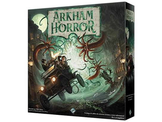 Arkham Horror 3Rd Edition, wersja hiszpańska, gra planszowa, Fantasy Flight Games Fantasy Flight Games