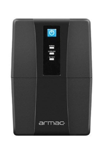Armac, Ups Home Lite Line-int 2x230v Pl Hl850e/ledv2, Czarny Armac
