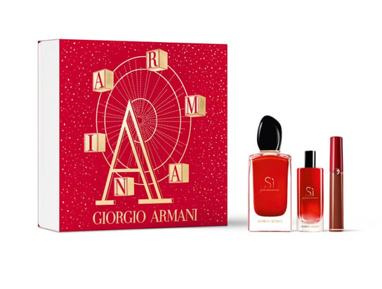 Armani Si Passione, Zestaw perfum, 3 szt. Giorgio Armani
