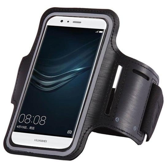 Armband opaska na ramię do biegania na telefon smartfon 6 cali czarny Hurtel