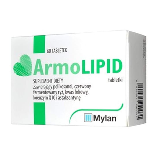 Armolipid, suplement diety, 60 tabletek Mylan