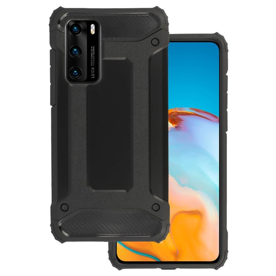 Armor Carbon Case Do Huawei P40 Pro Czarny TopTel