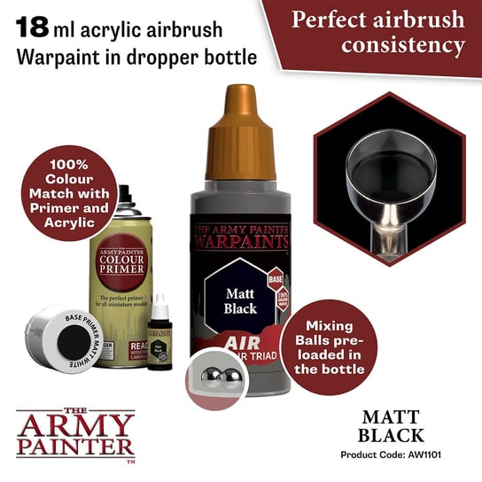 Army Painter Air - Black Prime Army Painter