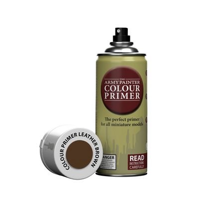 Army Painter: Colour Primer - Leather Brown Spray Army Painter