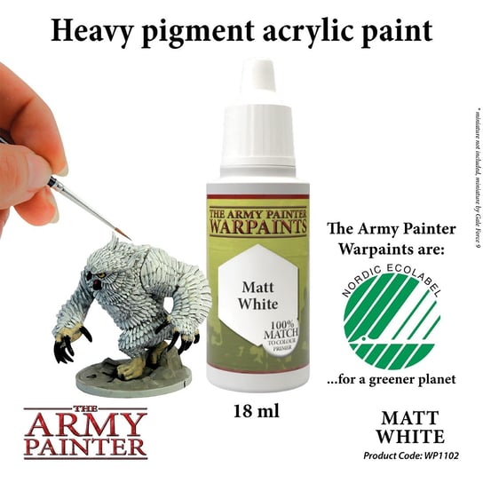 Army Painter Matt White Army Painter