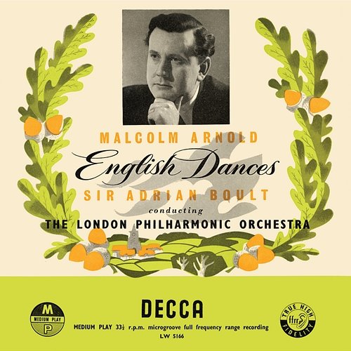 Arnold: English Dances; Elgar: Chanson de Nuit, Chanson de Matin Sir Adrian Boult, London Philharmonic Orchestra