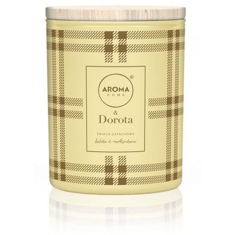 Aroma home & Dorota, świeca zapachowa, Babka z rodzynkami Aroma Home