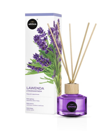 Aroma home, dyfuzor zapachowy, 50 ml, Lavender Aroma Home