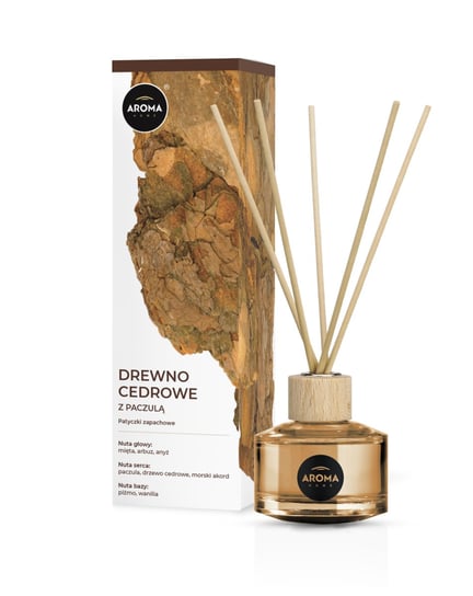 Aroma home, dyfuzor zapachowy, 50 ml, Magic wood Aroma Home