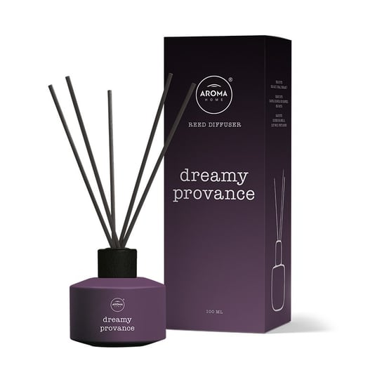 Aroma Home, Patyczki zapachowe Seria Gradient Sticks 100ml Dreamy Provance (fioletowy) Aroma Home