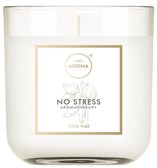 Aroma Home, Soya Candle, Świeca zapachowa, No Stress, 150g Aroma Home