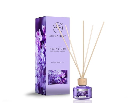Aroma home, Unique Fragrances, patyczki zapachowe, Kwiat Bzu, 50 ml Aroma Home