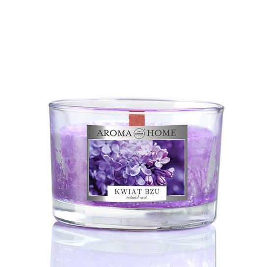 Aroma home, Unique Fragrances, świeca zapachowa, Kwiat Bzu, 115 g Aroma Home