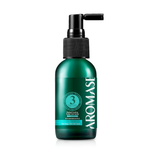 Aromase, Ziołowy spray chłodzący do pielęgnacji skóry głowy - Herbal Cooling Scalp Care Spray - 40ml Aromase