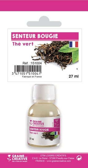 Aromat do Świec 27 ml Zielona Herbata GRAINE CREATIVE