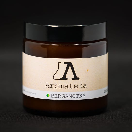 Aromateka Świeca sojowa - Bergamotka 120ml Inny producent