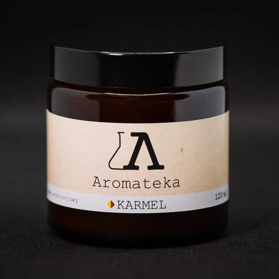 Aromateka Świeca sojowa - Karmel 120ml Inny producent