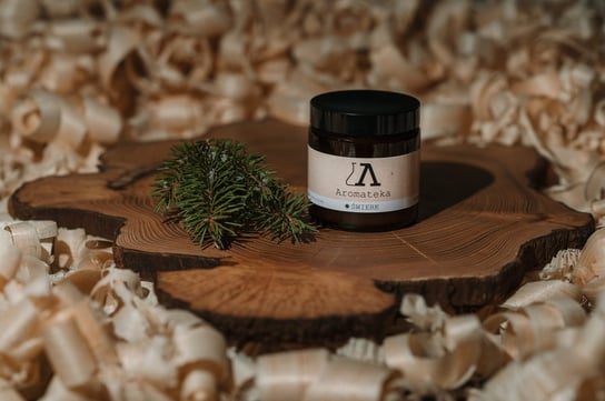 Aromateka Świeca sojowa - Świerk 120ml Inny producent