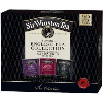Aromatyzowana herbata czarna TEEKANNE Sir Winston, Supreme English Tea Collection, 3x10 szt. Teekanne