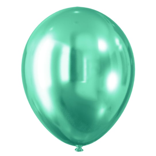 Arpex, Balony - efekt chromu zielone (5 szt.) Arpex