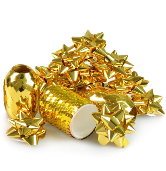 Arpex, Zestaw do dekoracji prezentów złoty Arpex
