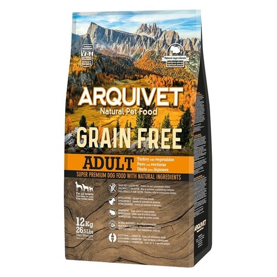 Arquivet GRAIN FREE Indyk z warzywami 12 kg Inna producent