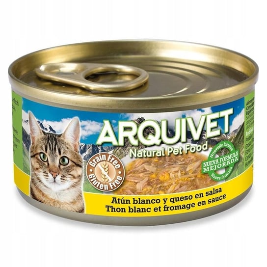 Arquivet Puszka Dla Kota O Smaku Tuńczyka I Serem 80 G Arquivet ARQUIVET