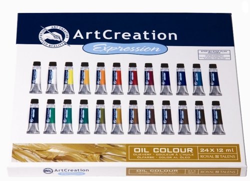 Art Creation, farby olejne, 24 kolory Talens