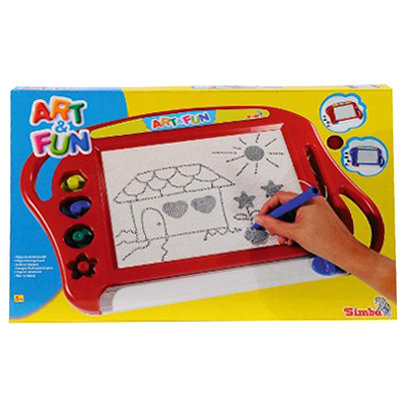 Art & Fun, Tablica ze znikopisem, zabawka edukacyjna Simba