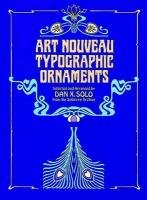 Art Nouveau Typographic Ornaments Solo Dan X.