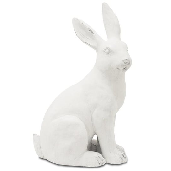 ART-POL, Figurka królik, biały, 35,5x20,5x14,5 cm Art-Pol
