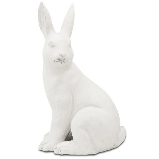 ART-POL, Figurka królik, biały, 35x20x13,5 cm Art-Pol