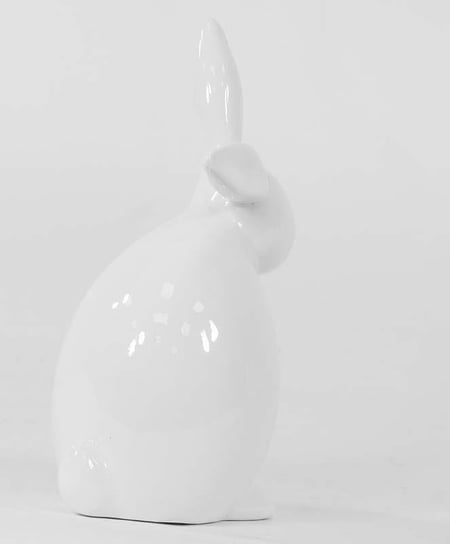 ART-POL, Figurka zajączek, biały, 16x9x7 cm Art-Pol